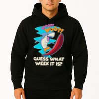 Woot Woot Guess What Week It Is Surfing Shark Hoodie
