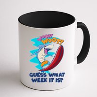 Woot Woot Guess What Week It Is Surfing Shark Mug