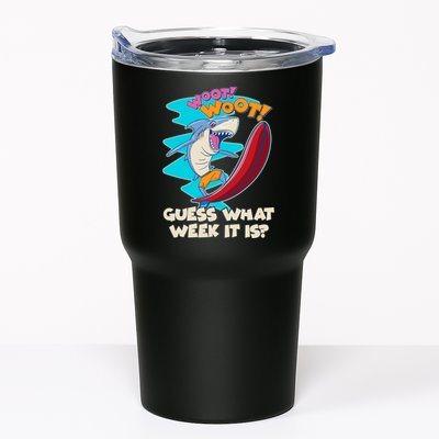 Woot Woot Guess What Week It Is Surfing Shark Tumbler