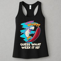 Woot Woot Guess What Week It Is Surfing Shark Womens Tank Top