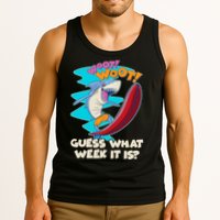 Woot Woot Guess What Week It Is Surfing Shark Tank Top
