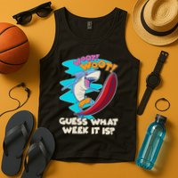 Woot Woot Guess What Week It Is Surfing Shark Tank Top