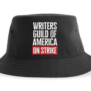 WGA Writers Guild Of America On Strike Anti AI Chatbots Sustainable Bucket Hat