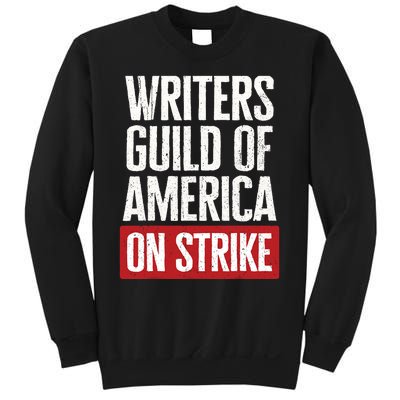 WGA Writers Guild Of America On Strike Anti AI Chatbots Sweatshirt