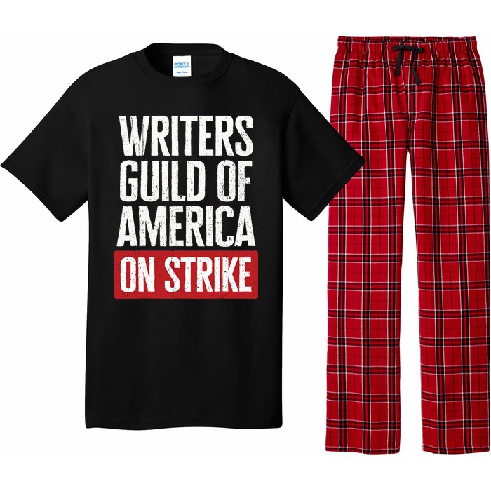 WGA Writers Guild Of America On Strike Anti AI Chatbots Pajama Set