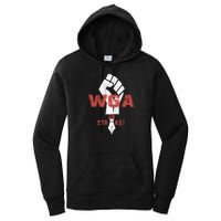 WGA Writers Guild Of America On Strike Anti AI Chatbots Women's Pullover Hoodie