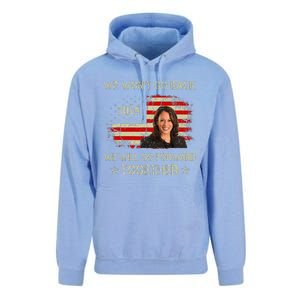 We WonT Go Back We Will Go Forward Together Kamala Harris Unisex Surf Hoodie