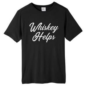 Womens Whiskey Helps Tall Fusion ChromaSoft Performance T-Shirt