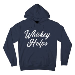 Womens Whiskey Helps Hoodie