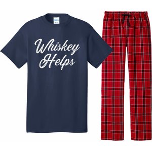 Womens Whiskey Helps Pajama Set