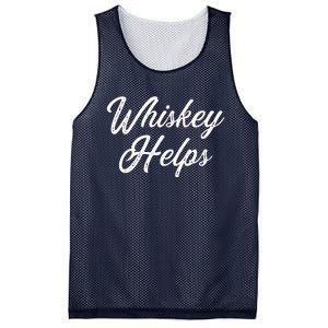 Womens Whiskey Helps Mesh Reversible Basketball Jersey Tank