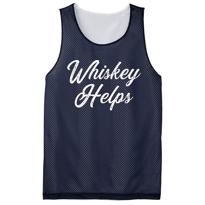 Womens Whiskey Helps Mesh Reversible Basketball Jersey Tank