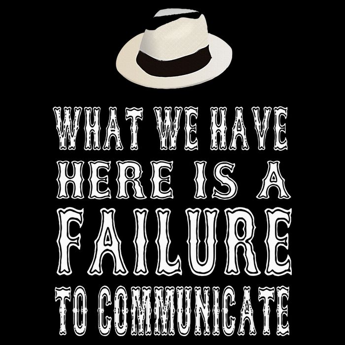 What We Have Here Is A Failure To Communicate Flat Bill Trucker Hat