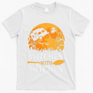 Witches With Hitches Funny Halloween Camping Gift Camper T-Shirt