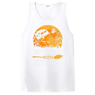 Witches With Hitches Funny Halloween Camping Gift Camper PosiCharge Competitor Tank