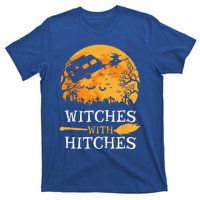 Witches With Hitches Funny Halloween Camping Gift Camper T-Shirt