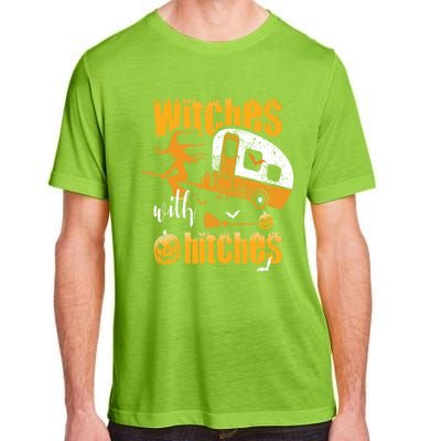 Witches With Hitches Camping Gift Adult ChromaSoft Performance T-Shirt