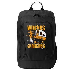 Witches With Hitches Camping Gift City Backpack