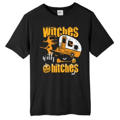 Witches With Hitches Camping Gift Tall Fusion ChromaSoft Performance T-Shirt