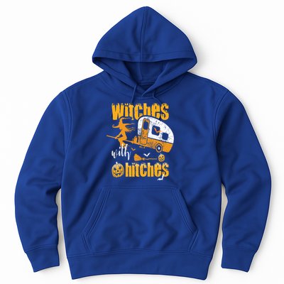 Witches With Hitches Camping Gift Hoodie