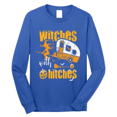 Witches With Hitches Camping Gift Long Sleeve Shirt