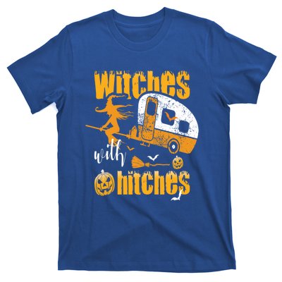 Witches With Hitches Camping Gift T-Shirt