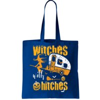 Witches With Hitches Camping Gift Tote Bag