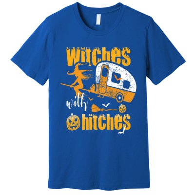 Witches With Hitches Camping Gift Premium T-Shirt