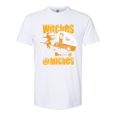 Witches With Hitches Camping Gift Softstyle CVC T-Shirt