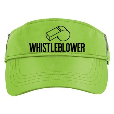 Whistleblower Whistle Halloween Costume Impeach Trump Meme Gift Adult Drive Performance Visor