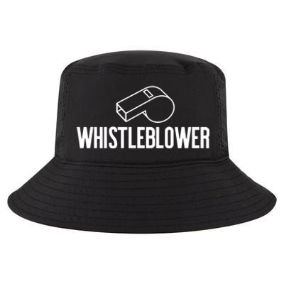 Whistleblower Whistle Halloween Costume Impeach Trump Meme Gift Cool Comfort Performance Bucket Hat