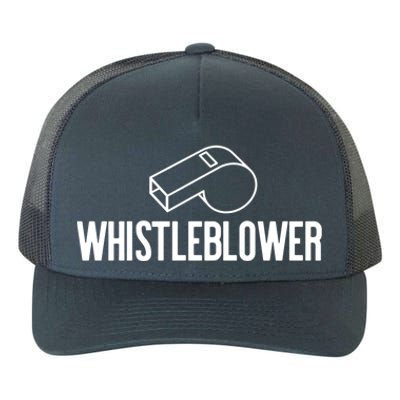 Whistleblower Whistle Halloween Costume Impeach Trump Meme Gift Yupoong Adult 5-Panel Trucker Hat