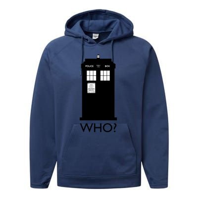 Who Performance Fleece Hoodie