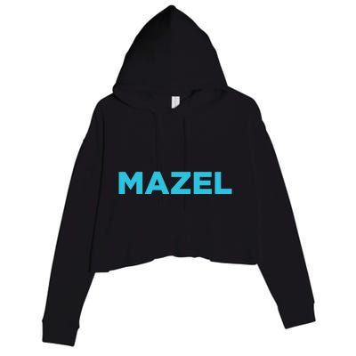 Watch What Happens Live Mazel Hooded Gift Crop Fleece Hoodie