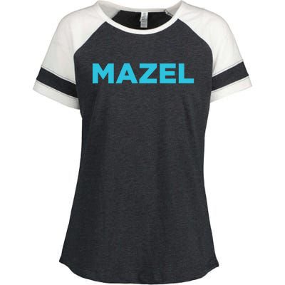 Watch What Happens Live Mazel Hooded Gift Enza Ladies Jersey Colorblock Tee