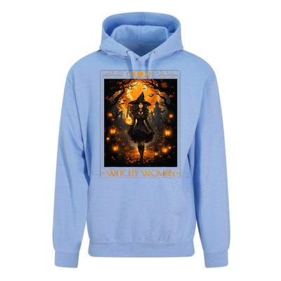 Witchy Woman Halloween Womens Witchcraft Witch Wicca Gothic Unisex Surf Hoodie