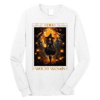 Witchy Woman Halloween Womens Witchcraft Witch Wicca Gothic Long Sleeve Shirt