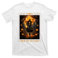 Witchy Woman Halloween Womens Witchcraft Witch Wicca Gothic T-Shirt