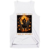 Witchy Woman Halloween Womens Witchcraft Witch Wicca Gothic Tank Top