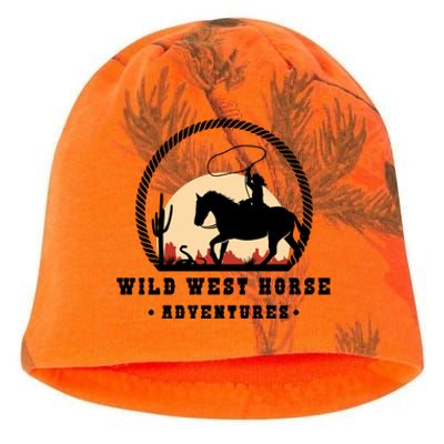 Wild West Horse Adventures Kati - Camo Knit Beanie