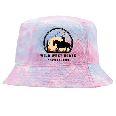 Wild West Horse Adventures Tie-Dyed Bucket Hat