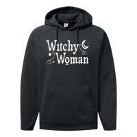 Witchy Woman Halloween Wiccan Follower Pagan Ritual Performance Fleece Hoodie