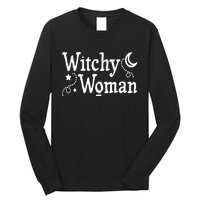 Witchy Woman Halloween Wiccan Follower Pagan Ritual Long Sleeve Shirt