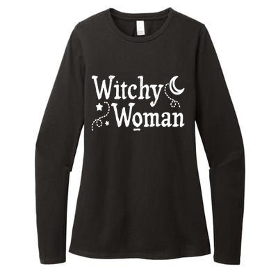 Witchy Woman Halloween Wiccan Follower Pagan Ritual Womens CVC Long Sleeve Shirt