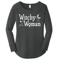 Witchy Woman Halloween Wiccan Follower Pagan Ritual Women's Perfect Tri Tunic Long Sleeve Shirt