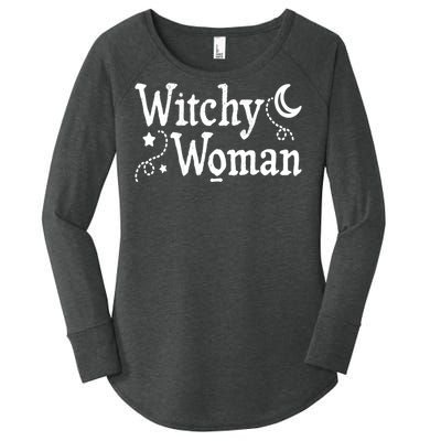 Witchy Woman Halloween Wiccan Follower Pagan Ritual Women's Perfect Tri Tunic Long Sleeve Shirt