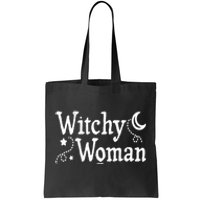 Witchy Woman Halloween Wiccan Follower Pagan Ritual Tote Bag