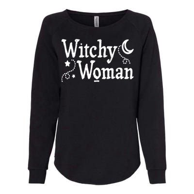 Witchy Woman Halloween Wiccan Follower Pagan Ritual Womens California Wash Sweatshirt