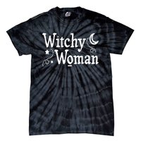 Witchy Woman Halloween Wiccan Follower Pagan Ritual Tie-Dye T-Shirt