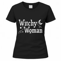 Witchy Woman Halloween Wiccan Follower Pagan Ritual Women's T-Shirt